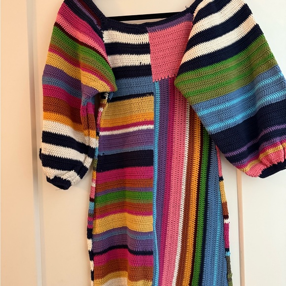 FARM Rio Multicolor Striped Mini Dress - Picture 2 of 3